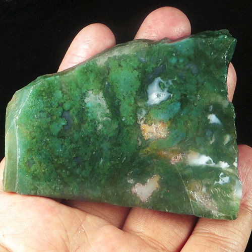 Moss Agate slab helps bring abundance 4784